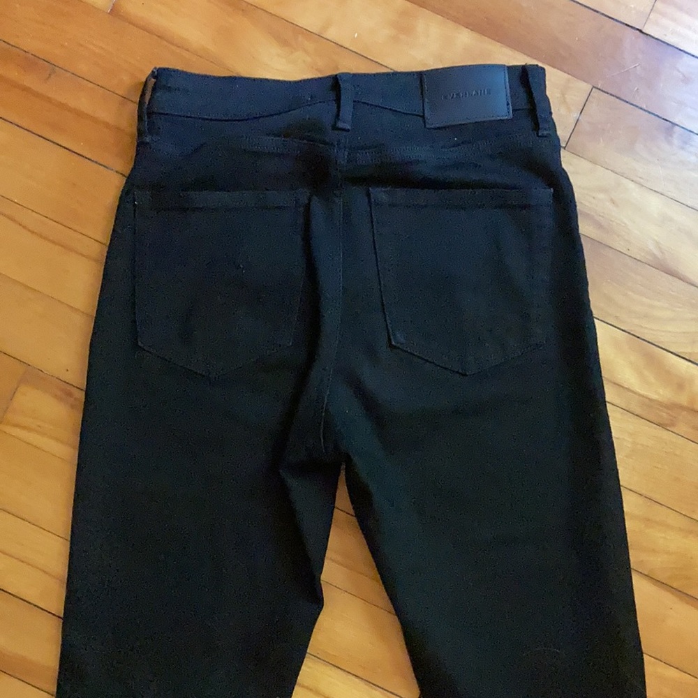 Everlane High Rise Skinny Black Tall Jean - Picture 5 of 8